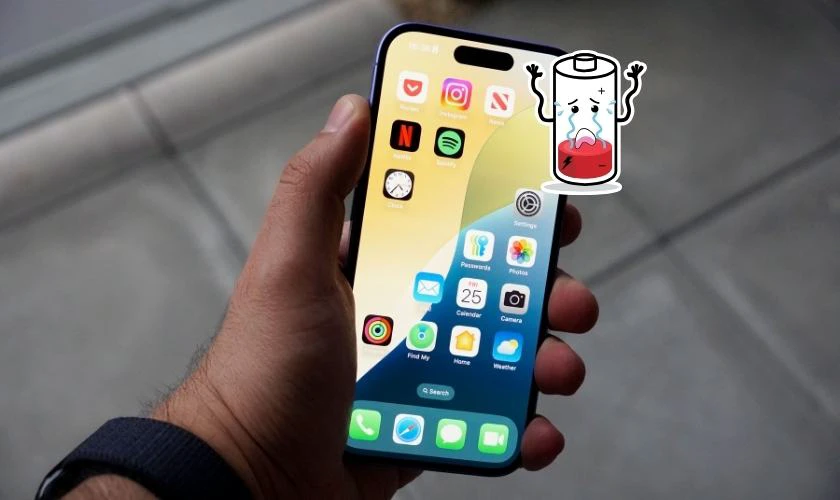 Dấu hiệu pin iPhone bị chai cần thay thế