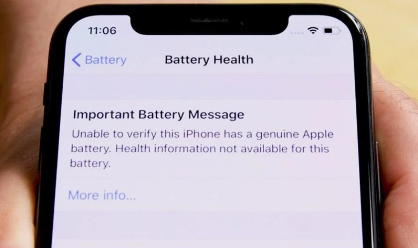 Khi nào nên thay pin iPhone mới?