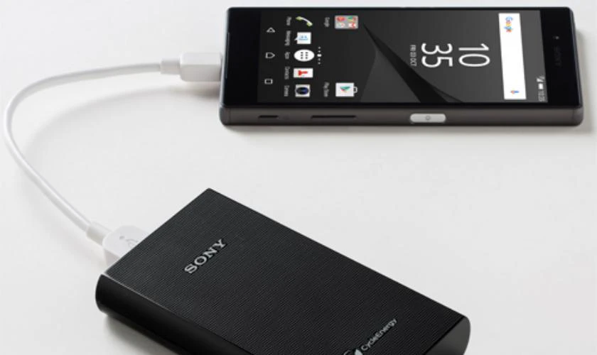 Cách kiểm tra pin Sony trực quan