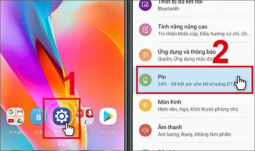 Bật tính năng tiết kiệm pin trên Vsmart
