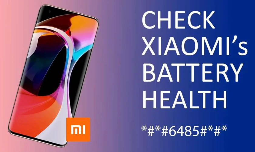 Kiểm tra độ chai pin Xiaomi chuẩn