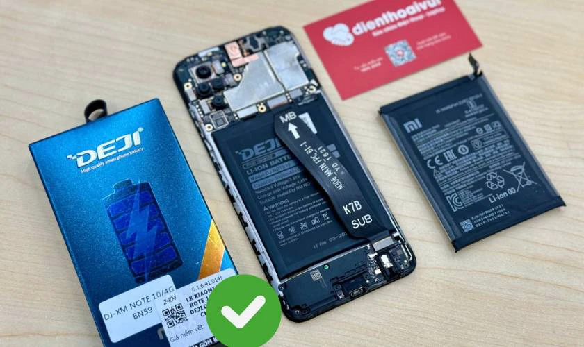 Địa chỉ kiểm tra pin Xiaomi và thay pin uy tín