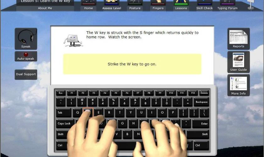 Kiểm tra tốc độ đánh máy thường xuyên giúp khắc phục nhanh lỗi đánh máy