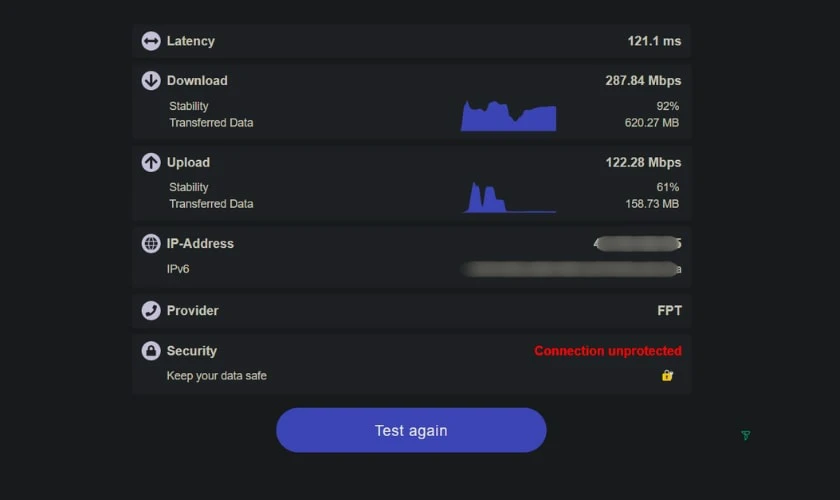 Kiểm tra tốc độ wifi trên máy tính nhanh nhất