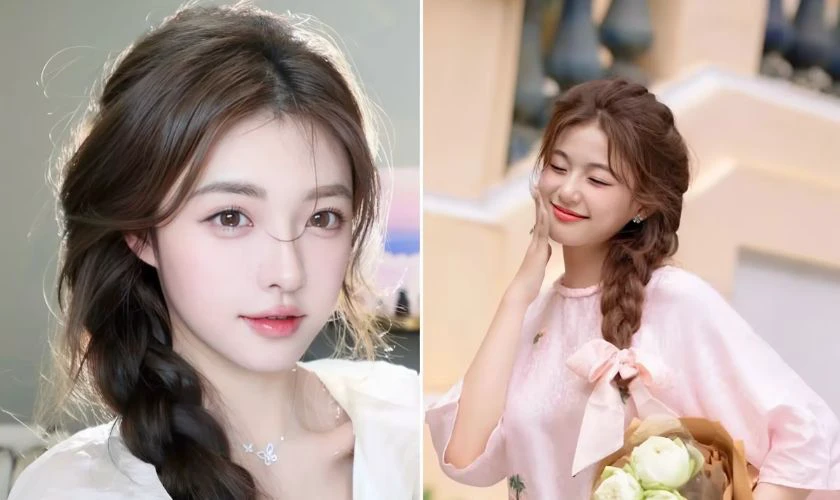 Kiểu tóc mặc áo dài 2026 Bính Ngọ cho mọi dáng mặt