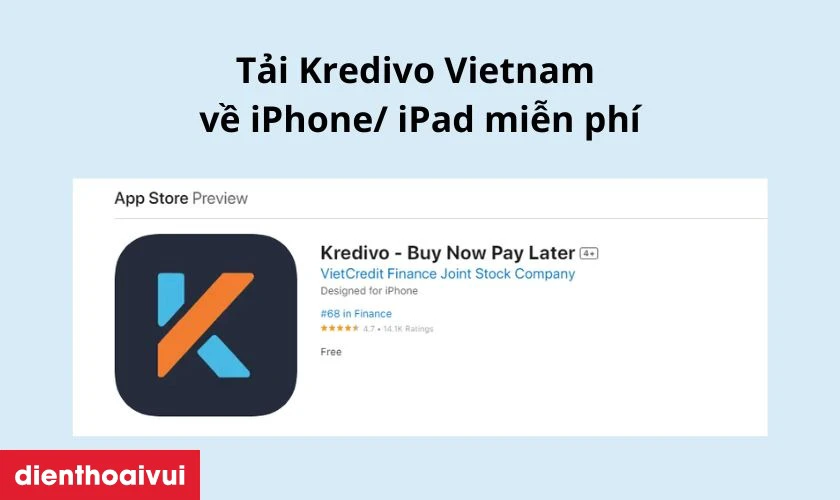 Tải Kredivo cho iPhone, iPad