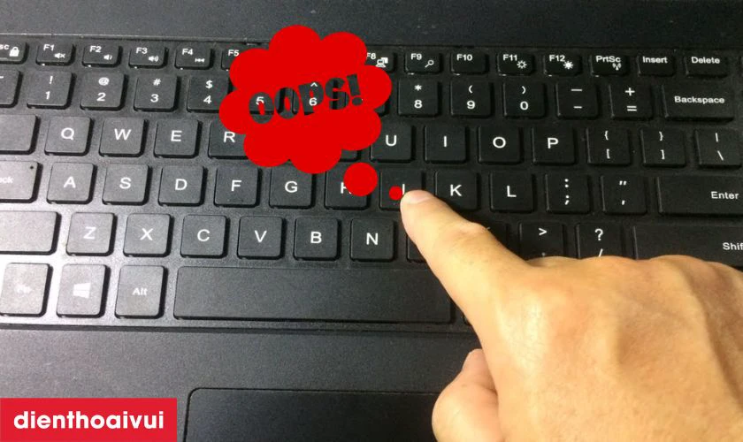 Dấu hiệu b&agrave;n ph&iacute;m laptop HP Probook 4540S bị lỗi cần thay ngay