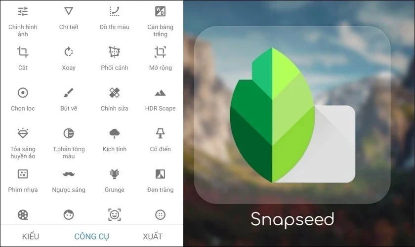 Snapseed - Phần mềm làm nét ảnh bằng AI do Google phát triển