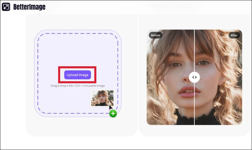 Cách làm nét ảnh bằng AI online với Betterimage