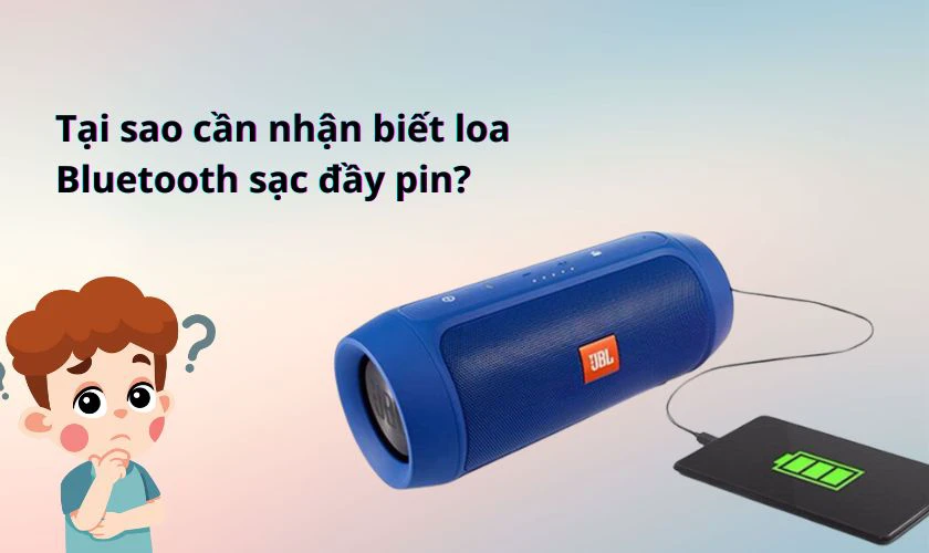 Dấu Hiệu Nhận Biết Loa Bluetooth Đã Sạc Đầy