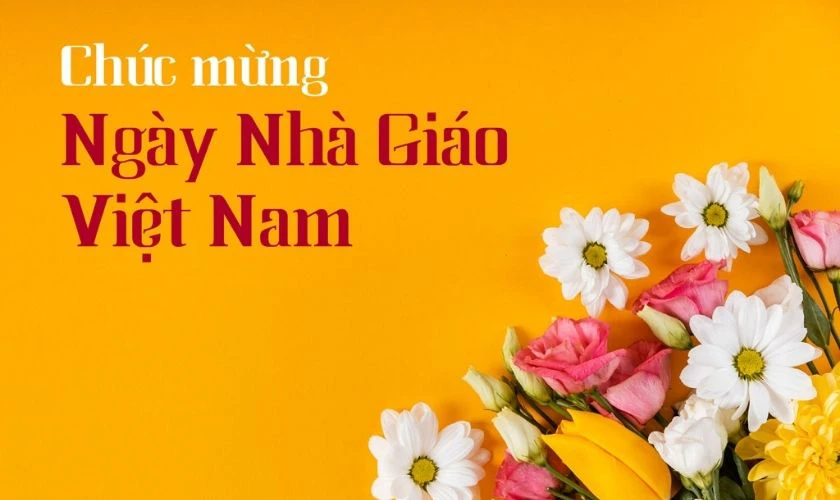 Một số mẫu làm thiệp 20/11 online ý nghĩa, đẹp mắt