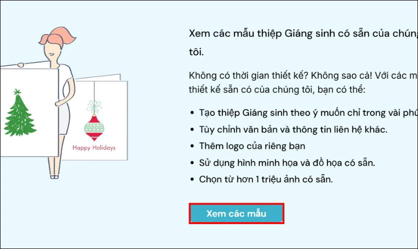 Làm thiệp Noel Online bằng JukeBox
