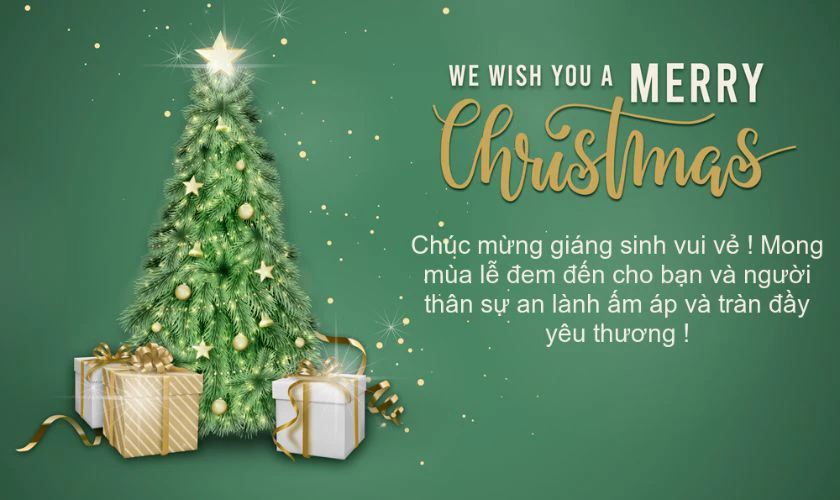 Mẫu thiệp Giáng Sinh tham khảo cho bạn bè, đồng nghiệp