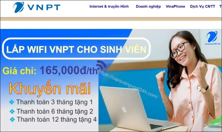 Bảng giá Wifi VNPT