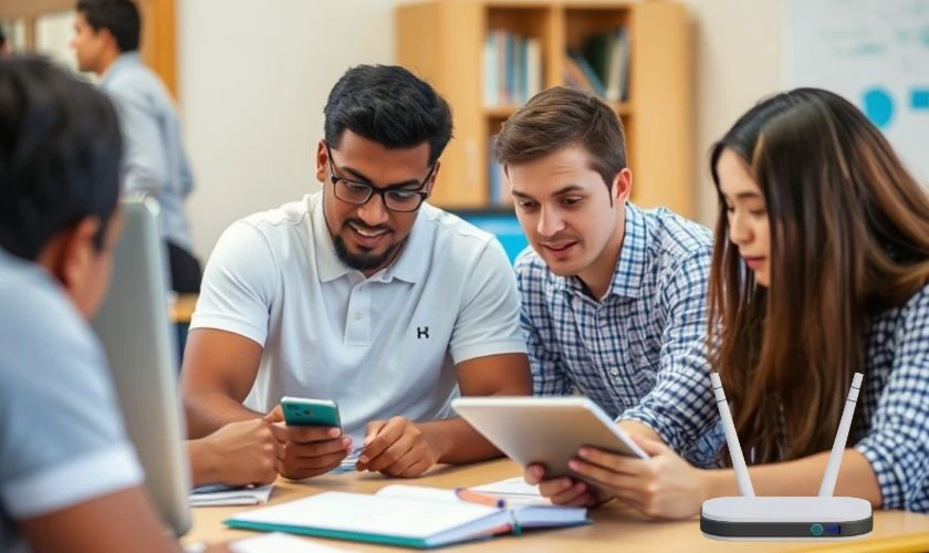 Lưu ý khi lắp mạng Wifi cho sinh viên