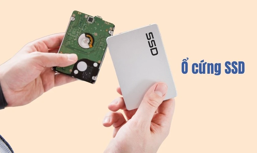 SSD có khả năng đọc và ghi dữ liệu vượt trội