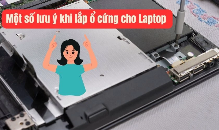 Lưu ý khi lắp đặt ổ cứng cho máy