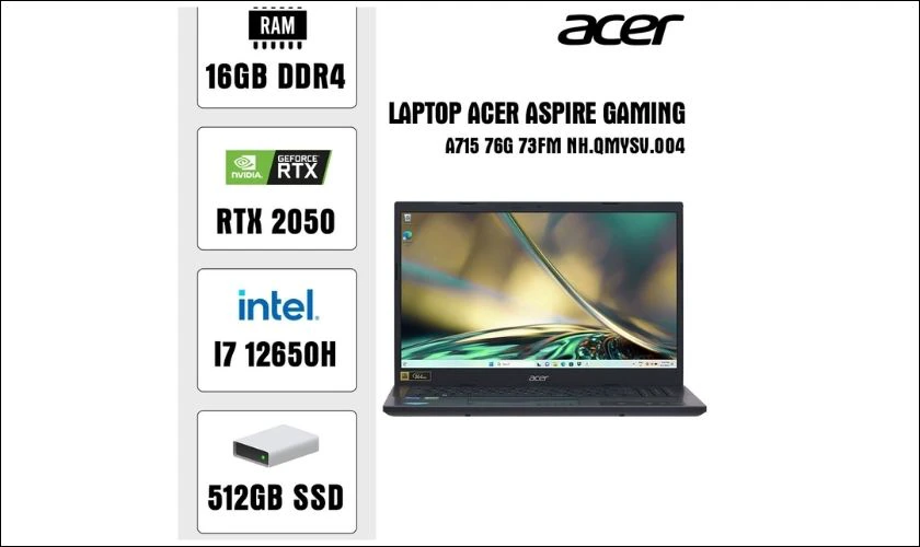 Laptop Gaming dành cho sinh viên công nghệ thông tin