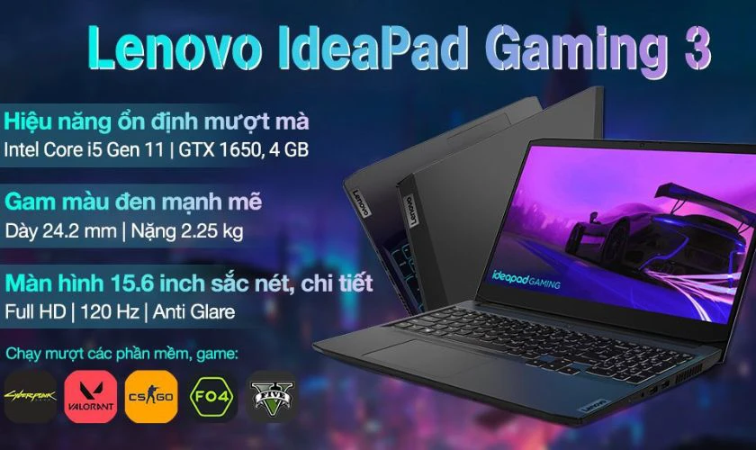 Lenovo Ideapad Gaming 3 15IHU6 i5