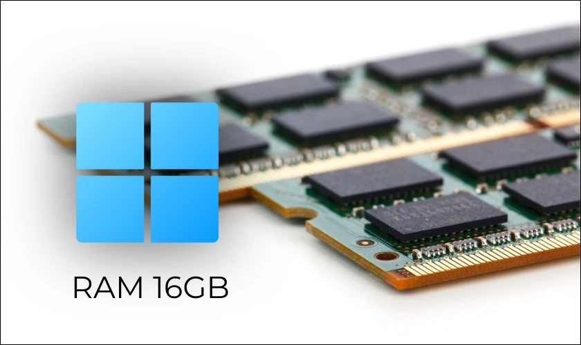 RAM tối thiểu 8GB nhưng khuyến khích từ 16GB trở lên