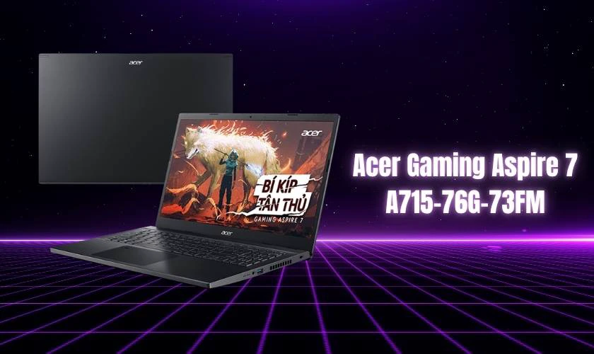Laptop Acer Gaming Aspire 7 A715-76G-73FM - 16.490.000đ