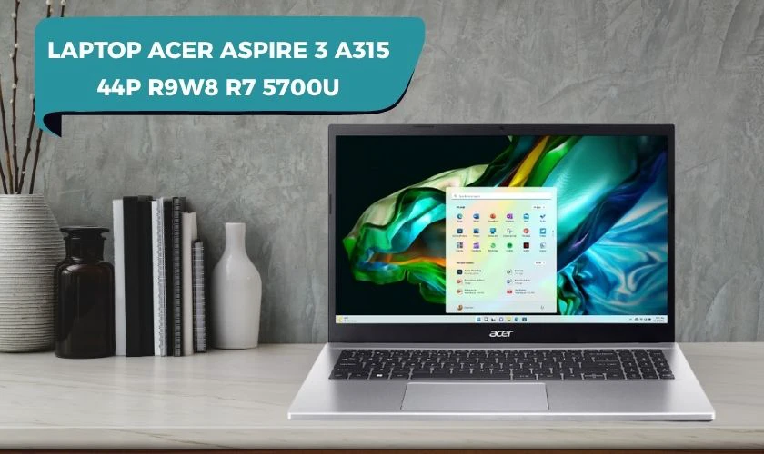 Laptop Acer Aspire 3 A315 44P R9W8 R7 5700U cho sinh viên sinh phạm