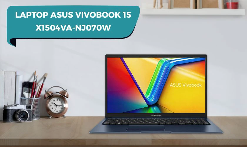 Laptop Asus VivoBook 15 X1504VA-NJ070W ghi điểm với thiết kế gọn nhẹ