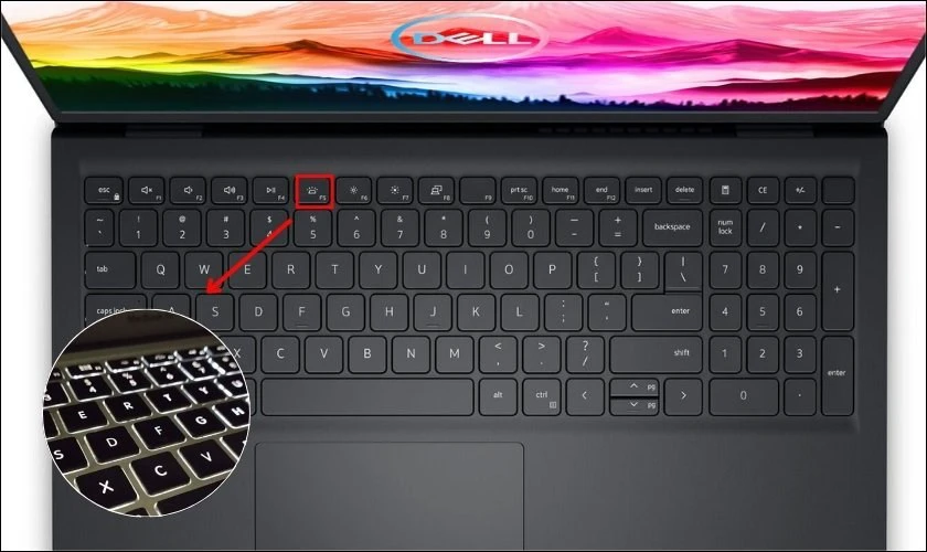Lenovo DELL Inspiron 15 3000 có đèn bàn phím không?