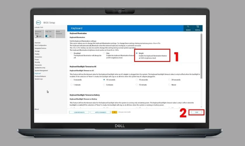 Kiểm tra và bật trong BIOS
