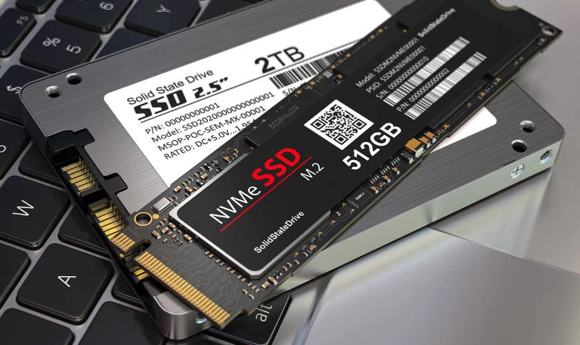 Ổ cứng tối thiểu 512GB SSD