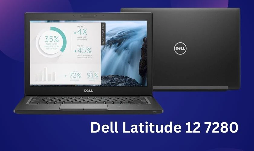 Laptop Dell Latitude 12 7280 mang trong mình vẻ đẹp tinh tế, sang trọng