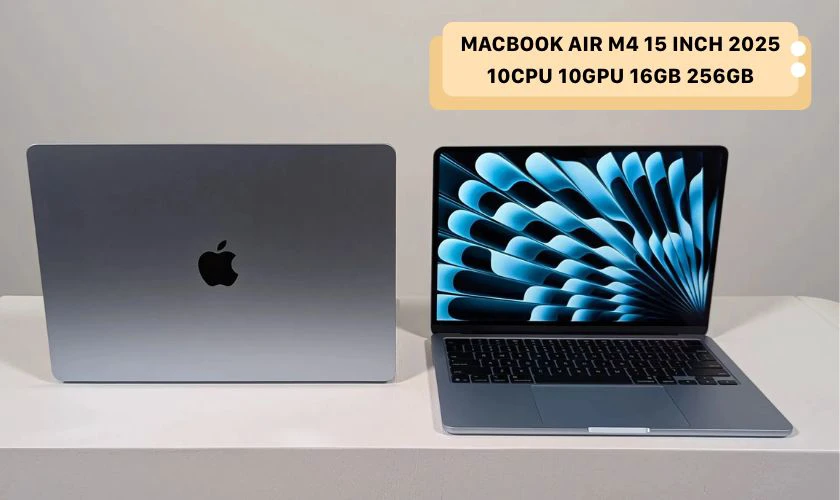 MacBook Air M4 15 inch là laptop mỏng nhẹ cho sinh viên với thiết kế chỉ 1.15cm