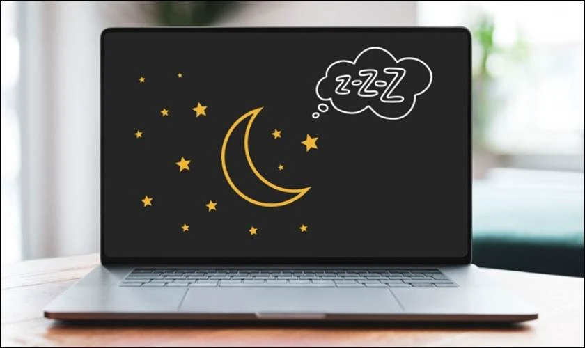 Mức tiêu thụ điện khi laptop ở chế độ ngủ