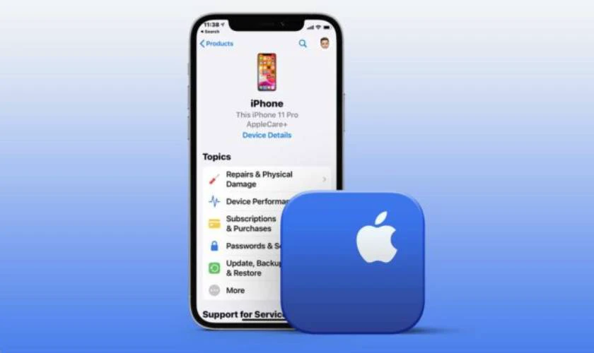 Cách lấy lại mật khẩu iCloud bằng Apple Support không cần số điện thoại