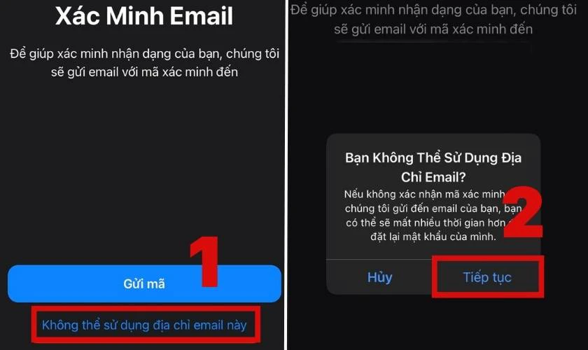  Apple sẽ gửi yêu cầu bạn xác minh Email