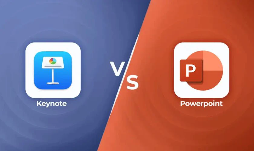 PowerPoint, Keynote – layout cho trình chiếu
