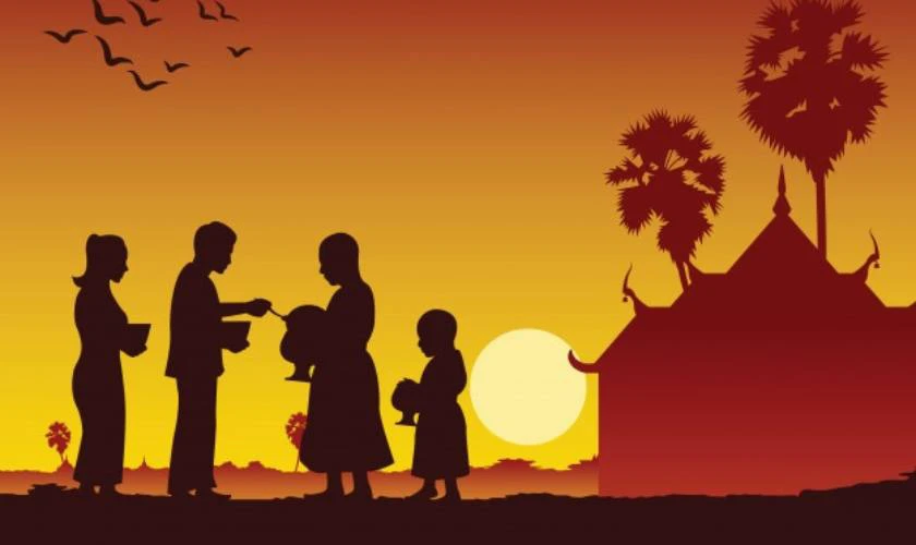 Chuyện Tỷ Kheo khất thực nuôi song thân