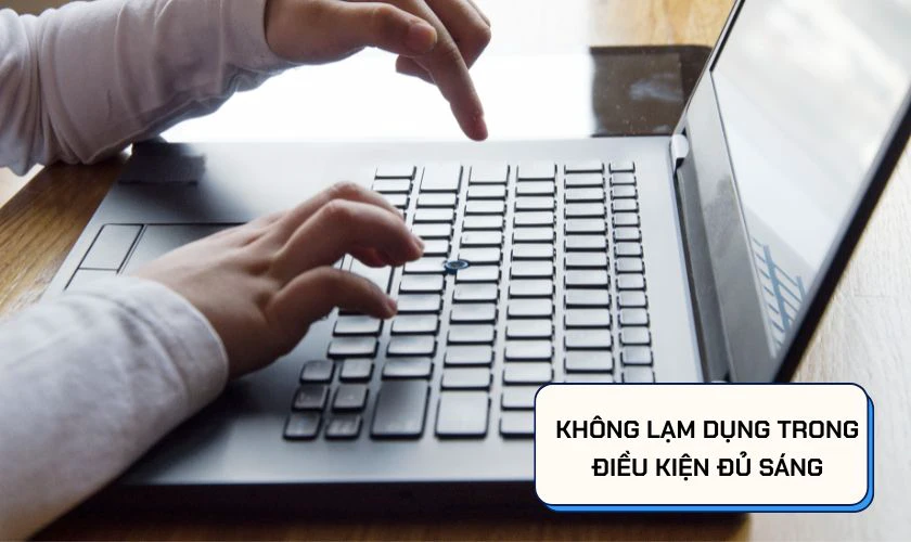 Lưu ý khi bật đèn bàn phím Lenovo Ideapad Slim 3