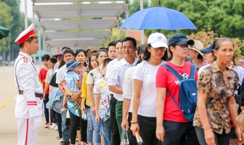 Lưu ý khi tham quan lăng Bác 2/9/2025