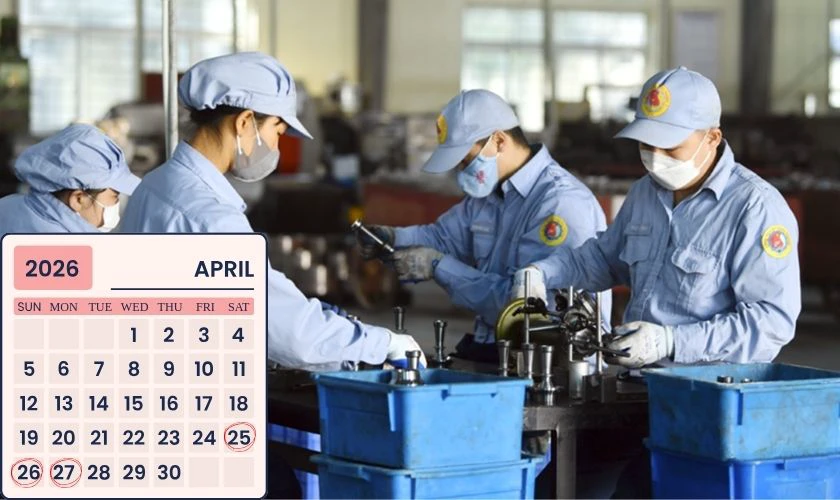 Lịch nghỉ Giỗ Tổ của người lao động