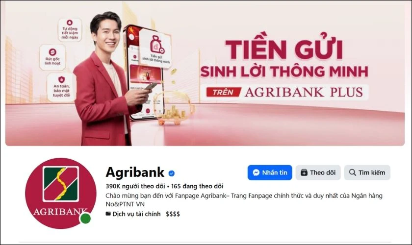 Cách tra cứu lịch nghỉ lễ 30/4 ngân hàng Agribank qua website, fanpage