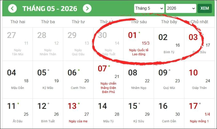 Lễ 30/4 1/5 ngân hàng Agribank nghỉ mấy ngày?