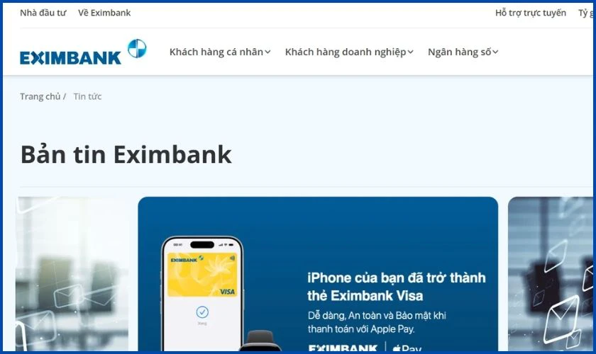 Cách tra cứu lịch nghỉ lễ 30/4 ngân hàng Eximbank 2026