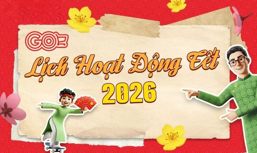 Siêu thị GO làm việc đến ngày mấy tết?