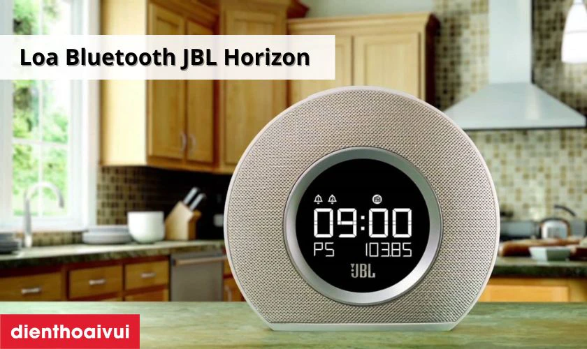 JBL Horizon tích hợp đèn báo thức và âm thanh 360 độ