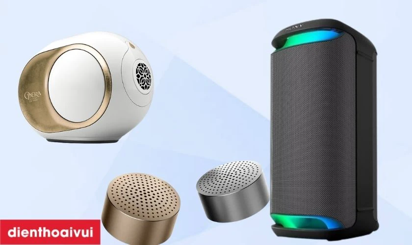 Các loại loa Bluetooth phổ biến hiện nay