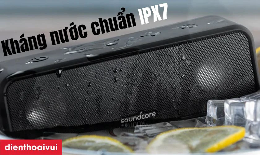 Chuẩn IPX7 cho khả năng chống thấm nước rất tốt