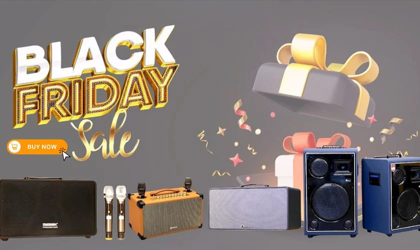 Loa Bluetooth Black Friday giảm gi&aacute; s&acirc;u, nhiều ưu đ&atilde;i hấp dẫn