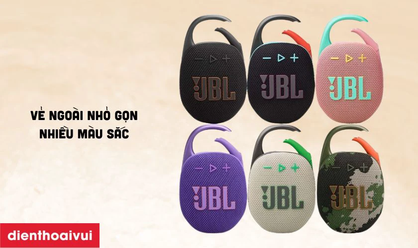 Đặc điểm của loa Bluetooth JBL Clip 5