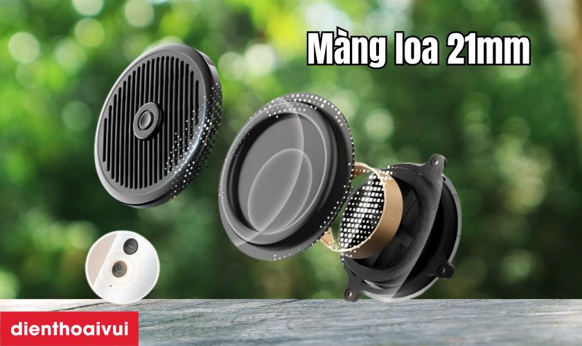 Loa Bluetooth SoundPEATS Hi Singing nổi bật với màng loa chỉ 21mm